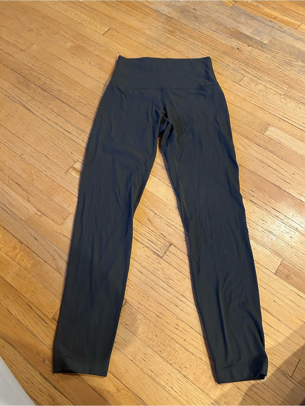 Lululemon align High-Waist Ribbed gray Leggings
